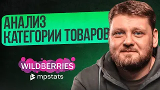 Инструменты внешней аналитики MPSTATS  Анализ категории товаров на Wildberries