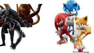 Sonic Knuckles Tails vs Venom Riot Carnage
