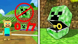 New Creeper Rabbit in Minecraft Update - Super Bear Adventure Gameplay Walkthrough