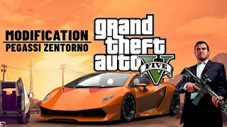 GTA 5 Modify (PEGAASI ZENTORNO) TEST DRIVE (GAMEPLAY)