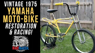 Vintage 1975 Yamaha Moto-Bike BMX Restoration