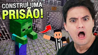 CONSTRUÍ UMA PRISÃO E PRENDI UM DELINQUENTE NO MINECRAFT #1-32 [+10]