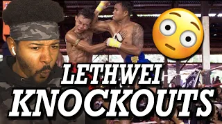 LETHWEI KNOCKOUTS | MYANMAR BARE KNUCKLE BOXING | REACTION!!!