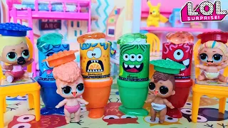 CANDY MONSTERS AND LITTLE PEST Dolls LOL surprise funny dolls cartoons COLLECTION Darinelka