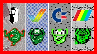 The Real Ghostbusters ⚡ Versions Comparison ⚡ Arcade, Amiga, Atari ST, C64, CPC, ZX Spectrum