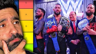 Ranking WWE FACTIONS! (WWE TIER RANKING)