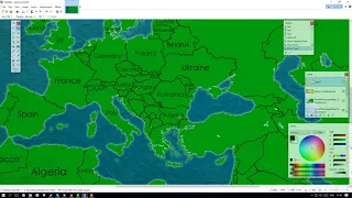 How I am making a good  European map in PAINT.NET