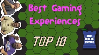 Top 10 Gaming Experiences
