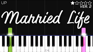 Disney Pixar’s “Up” - Married Life | EASY Piano Tutorial