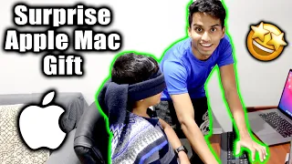 SURPRISE APPLE MAC GIFT FOR BROTHER 🤪 | He got EXCITED 🥳 | VelBros Tamil