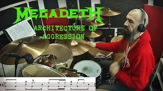 Megadeth - Architecture of Aggression - Nick Menza Drum Cover by Edo Sala
