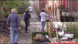 CSX Train Strikes Person, Goes into Emergency!