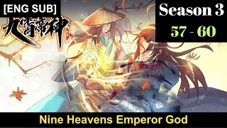 Nine Heavens Emperor God Season 3 Episodes 57 to 60 English Subbed