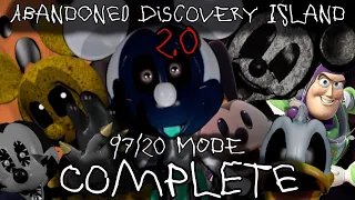 97/20 MODE COMPLETE! NIGHTMARE MODE! ALL MAX || Abandoned Discovery Island 2.0