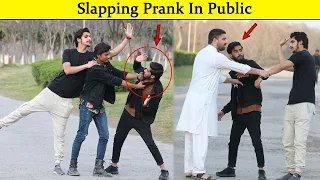 Slapping Prank In Public | Masti Prank Tv