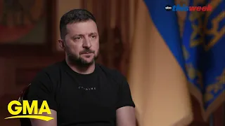 Ukrainian President Zelenskyy on the latest from Ukraine