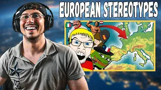 Italian Reacts to European Stereotypes Explained (HILARIOUS!