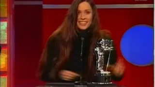 Alanis Morissette Best New Artist Award Video Music Awards 4 sep 1996