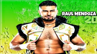 Raul Mendoza Signatures and Finishers (WWE 2K20)