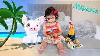 ELLE TRANSFORMS INTO MOANA!!! (THE CUTEST VIDEO EVER)