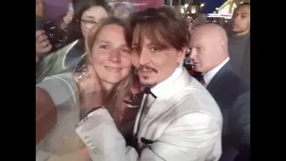 Meeting with Johnny Depp at Festival in Deauville 2019