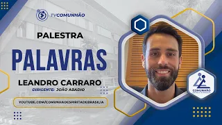 PALAVRAS - Leandro Carraro (PALESTRA ESPÍRITA)