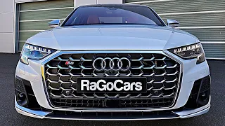 2022 AUDI S8 TFSI V8 - Mega Luxury Flagship Sedan - The New A8 Facelift! Interior, Exterior, Sound