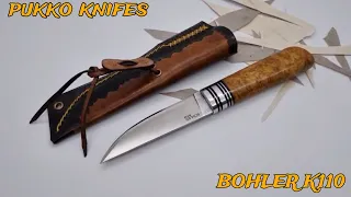 vidio tes dan review pukko knifes BOHLER K110