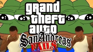 GTA San Andreas Speedrunning FAILS and FUNNY MOMENTS!