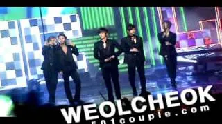 SS501 2008/12/27 music core fancam 5