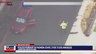 Police chase leads to suspect attempting carjacking | LiveNOW from FOX