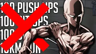 FIXING the One Punch Man WORKOUT