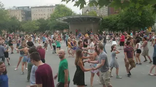 Swing Dance at Rosa Parks Circle