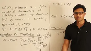 DLD | Logic Functions | Switching expressions and simplifications | Ravindrababu Ravula