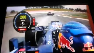 F1 2013 malasya Vettel vs webber Vettel onboard