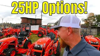 The Ultimate 25HP Tractor? - Kubota B, LX, and L Series Compact Tractors