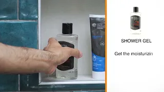 How to Use Shower Gel For Men / Daily Skin Care Routine for Your Skin / Ultra Compact Men