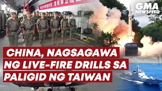 China, nagsagawa ng live-fire drills sa paligid ng Taiwan | GMA News Feed