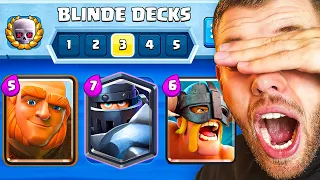 😱😵Ich MUSS *BLIND* DECKS BAUEN im KRONEN-K.O. TURNIER... (und raste aus) | Clash Royale Deutsch