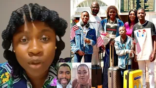 ‘Inside Life’ Fans React As Ibrahim Chatta’s Baby Mama, Olayinka Solomon & Her Kids Become A USA C..