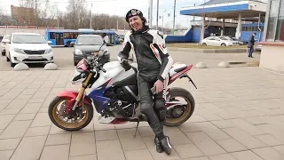 Honda не остановить! тест драйв CB1000r