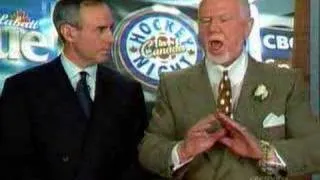 Don Cherry criticised for Russian comment