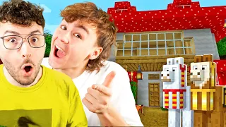 Ich zeige meinem BESTEN FREUND meine MINECRAFT WELT?!