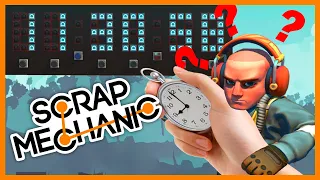 Цифровые часы в Scrap Mechanic