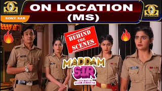 Maddam Sir : BTS of Karishma Singh & Santo Sharma & Cheetah Chaturvedi | Sony Sab | Yukti Kapoor