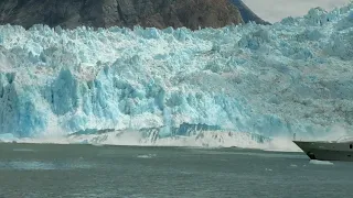 2018 Massive Glacier Calving! South Sawyer Glacier, Tracy Arm, Alaska