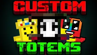 HOW TO MAKE A CUSTOM TOTEM TUTORIAL (clownpierce parrot and more lifeteal smp)