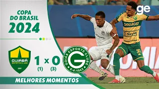 CUIABÁ 1 (1)X(3) 0 GOIÁS | MELHORES MOMENTOS | 3ª FASE DA COPA DO BRASIL | ge.globo