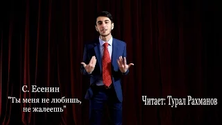 Есенин С.А. "Ты меня не любишь, не жалеешь"