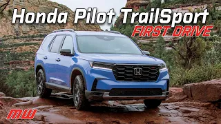 2023 Honda Pilot TrailSport | MotorWeek First Drive